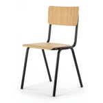Stoel Colegio Eiken / diepzwart RAL 9005