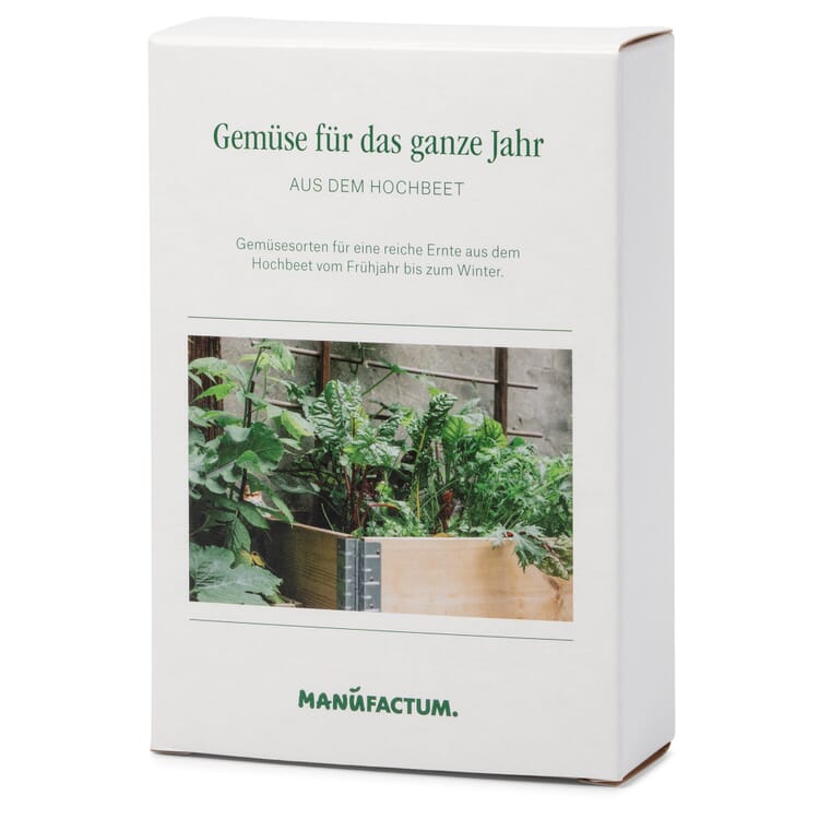 Semences Cultiver des légumes dans un potager surélevé - pour toute l'année