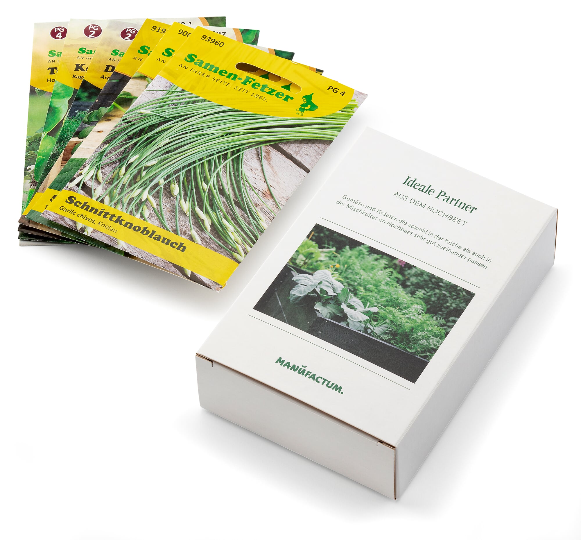 Saatgut Gemse anbauen im Hochbeet  ideale Partner | Manufactum