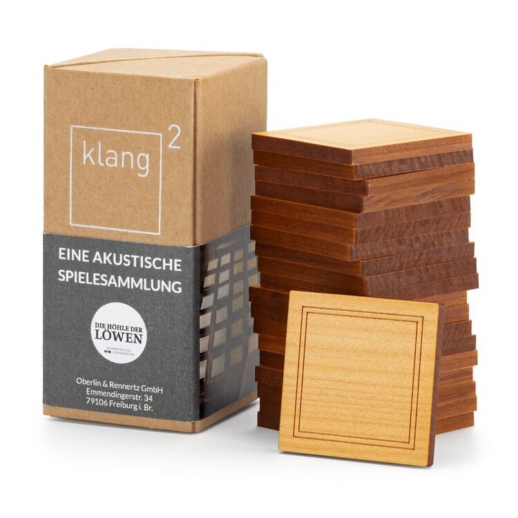 Klang² Jeu de mémoire en bois