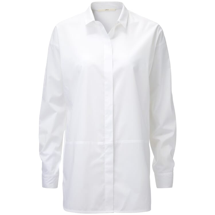 Damen-Langbluse, Weiss