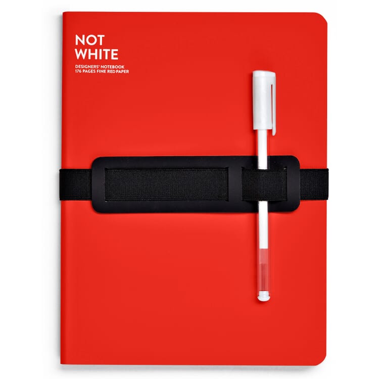 Notebook Not White, Red