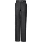 Ladies linen pants Black