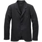 Veste en lin pour hommes Bleu noir