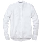 Chemise à enfiler pour hommes Blanc