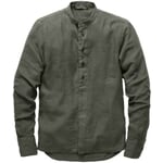 Chemise à enfiler pour hommes Kaki