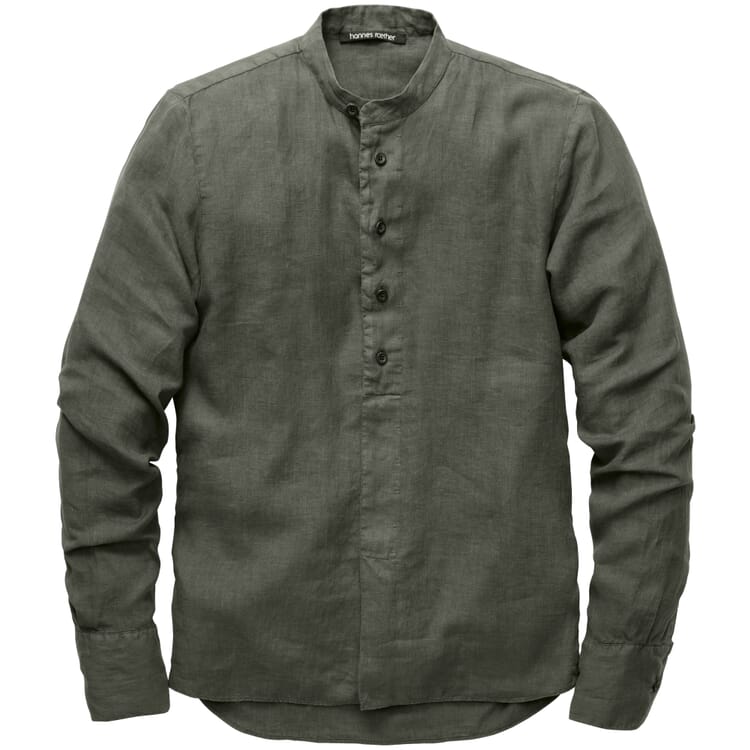 Chemise à enfiler pour hommes, Kaki
