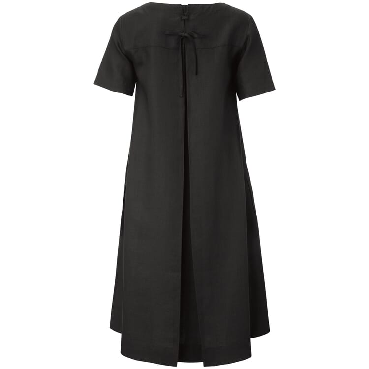 Ladies linen dress, Black