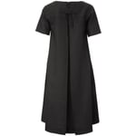 Robe en lin pour femme Noir