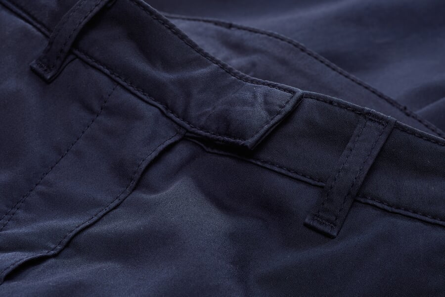 Damenchino Marine, Detailsicht