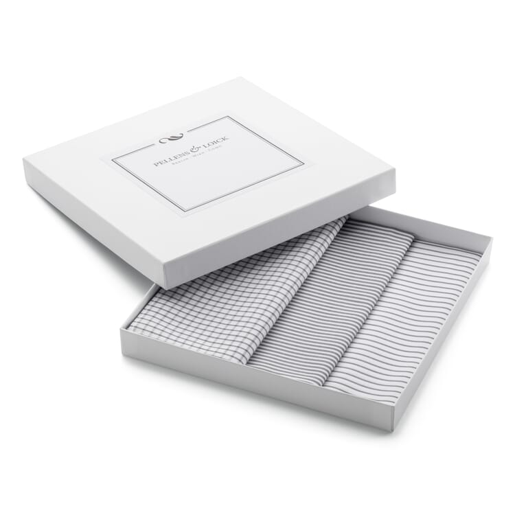 Lommetørklædesæt unisex, Lys