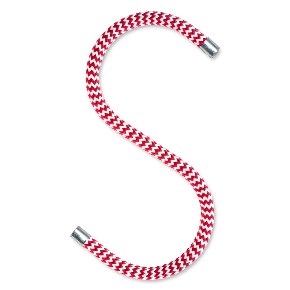 Coat Hook Cord Hook, Red Manufactum