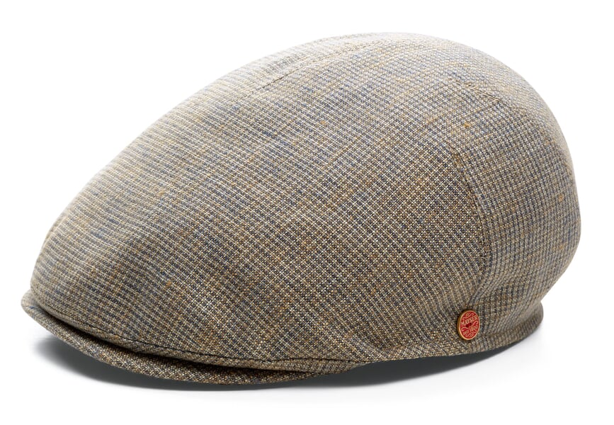 Herren-Leinenkappe Taupe