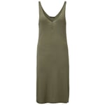 Damen-Jerseyunterkleid Khaki