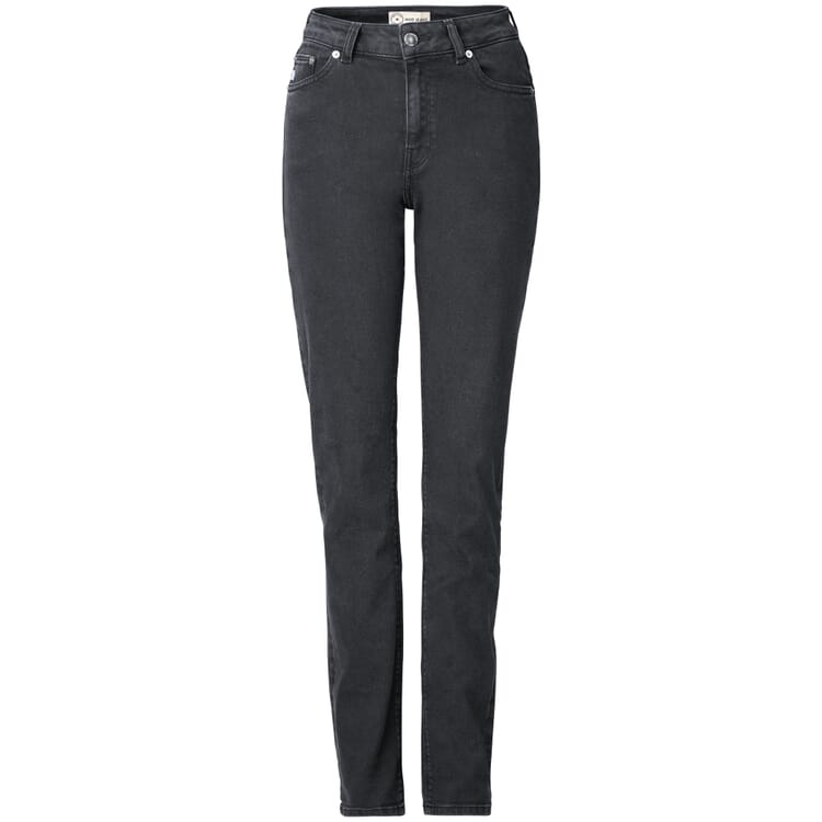 Dames jeans Regular, Steen zwart