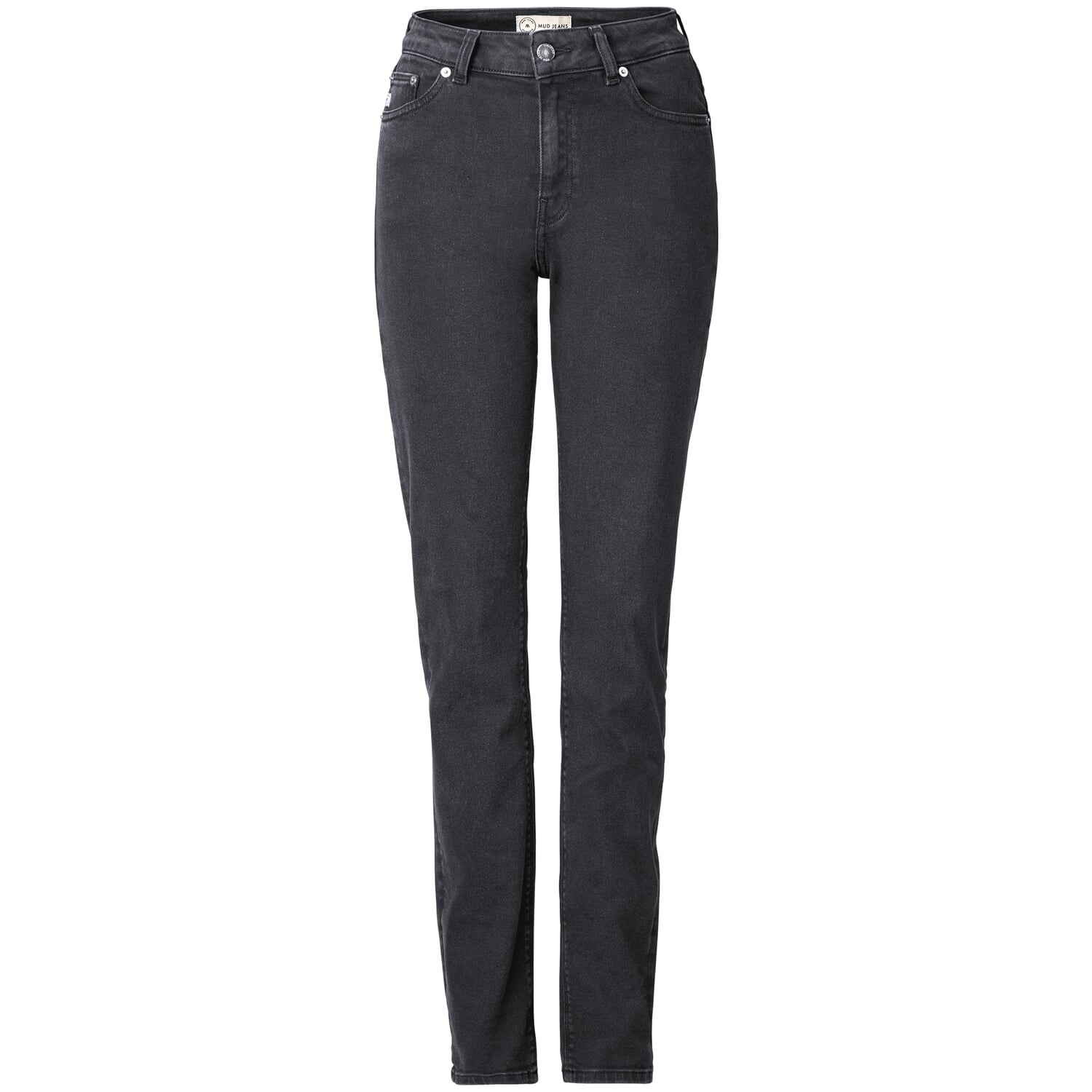 Ladies jeans Regular, Stone Black Manufactum
