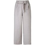 Culotte da donna in lino Grigio chiaro