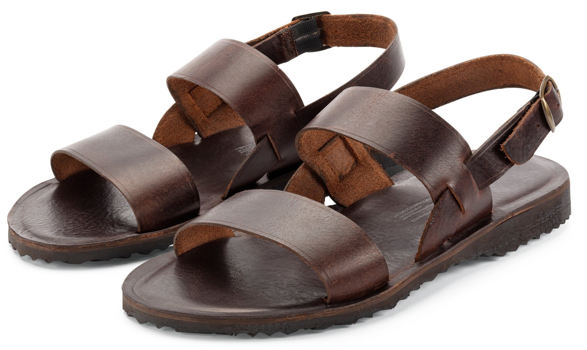 Mens Leather Sandals - Black | Konga Online Shopping-anthinhphatland.vn