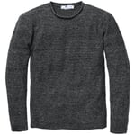 Men’s Sweater Knitted from a Linen and Cotton Blend