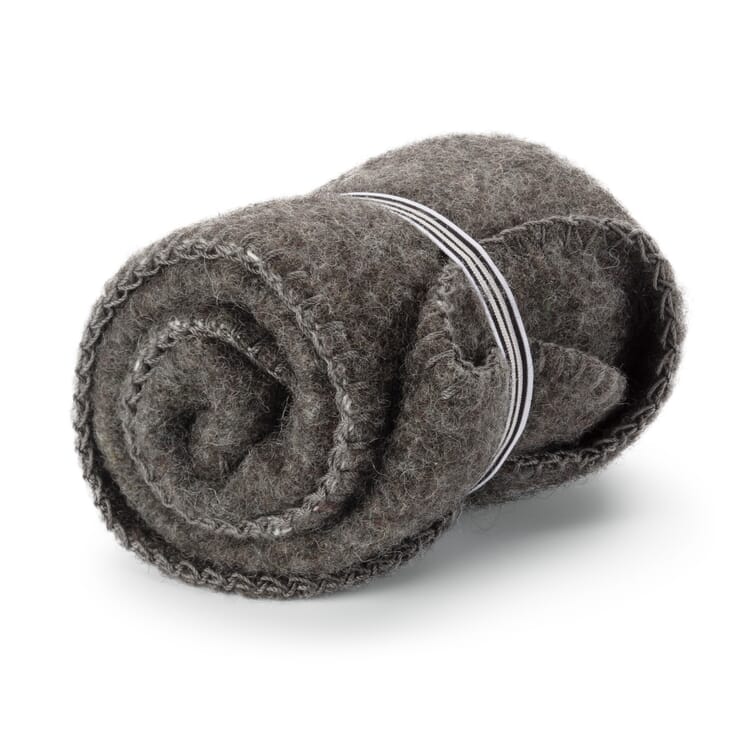 Sædebetræk i uld, Grå melange