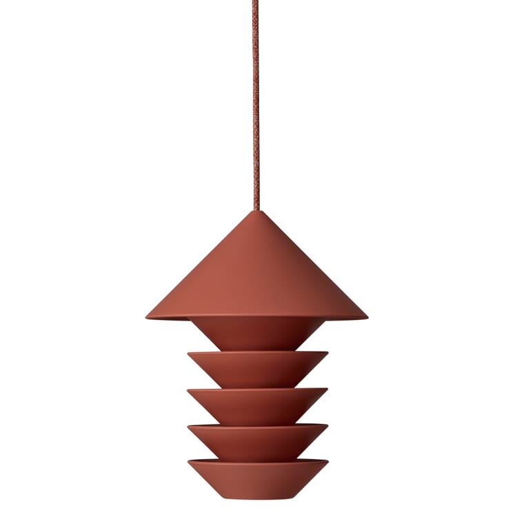 Distributeur de graines pour oiseaux Bird Silo, Terracotta