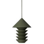 Distributore di mangime per uccelli Bird Silo Verde