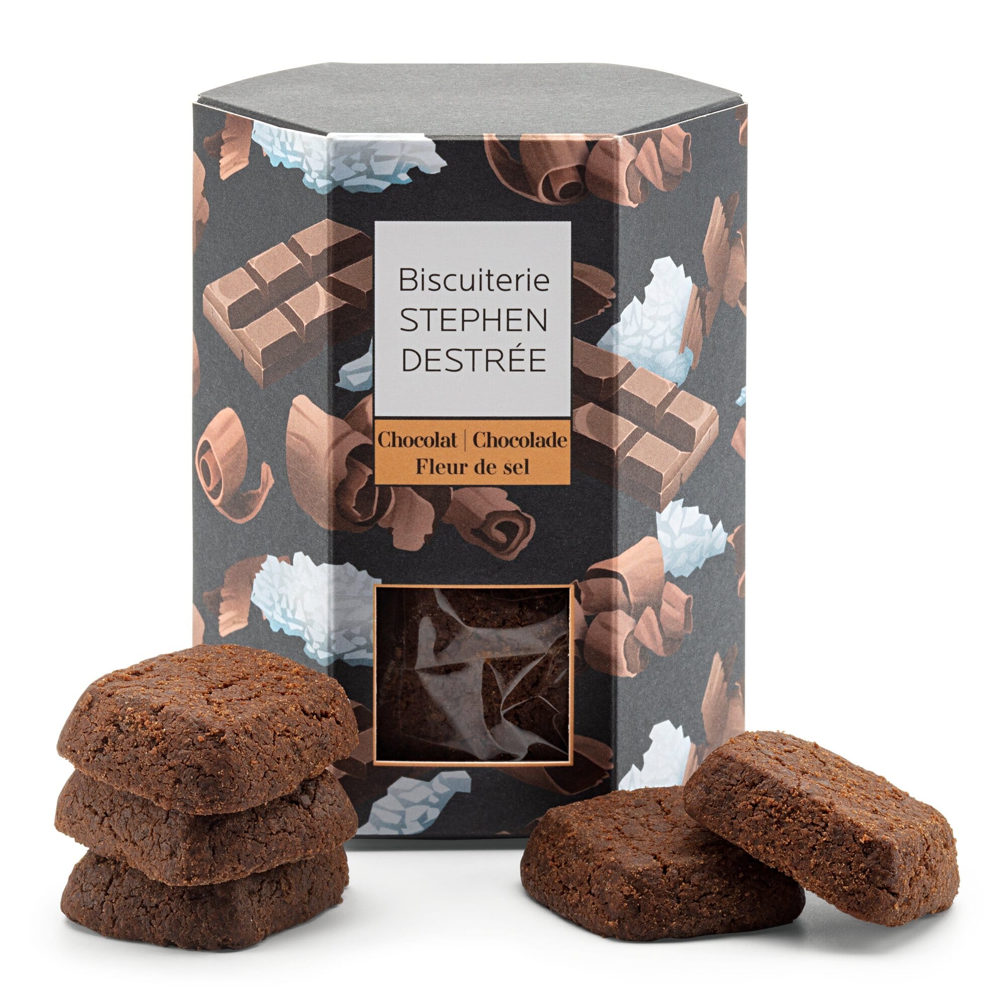 duurzame grondstof Sanctie IJver Belgische Koekjes Chocolade Fleur de Sel | Manufactum