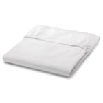 Lenzuolo da camera Manufactum in percalle Bianco 160 × 200 cm