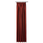 Rideau de drap en loden 225 cm Rouge foncé