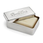 Scatola per sapone in nichel argento