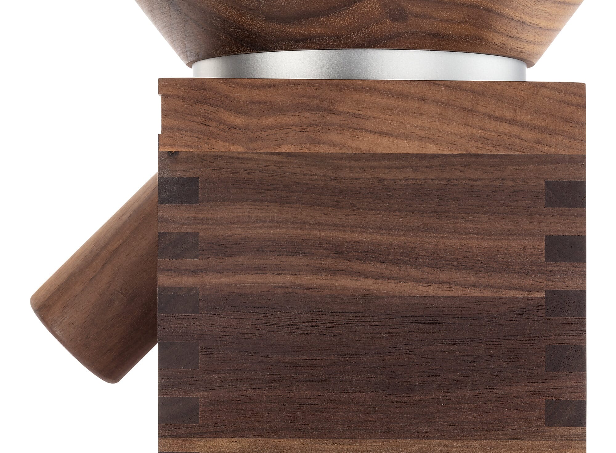 Grain Mill In A Walnut Wood Housing Fidibus Classic Manufactum