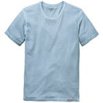 Camiseta de hombre cuello redondo Azul claro