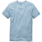 Men T-shirt Crew Neck Light blue