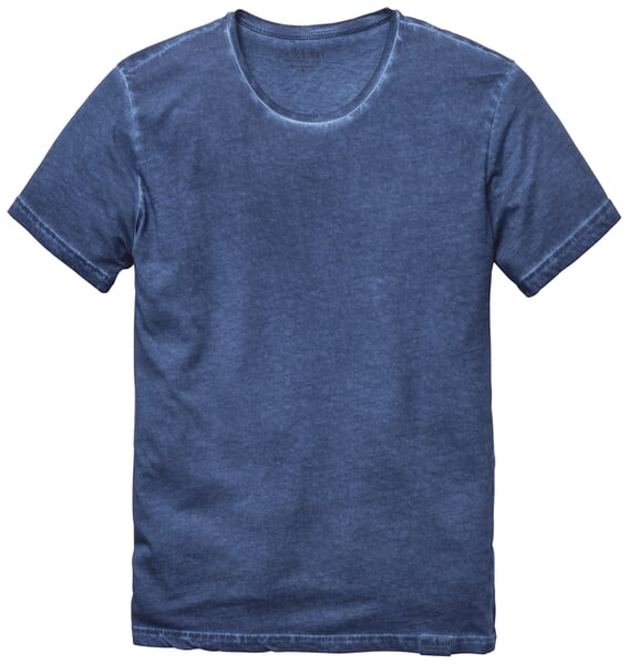 T-shirt Crew Neck pour hommes Bleu