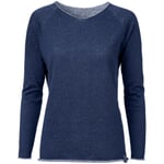 Women’s Sweater with a Round Neck Blue