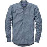 Chemise à enfiler pour hommes Bleu moyen