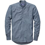 Men's slip shirt Medium blue