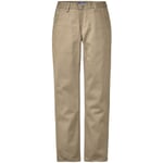 Men’s Chinos Made of Cotton Fabric with Selvage Beige