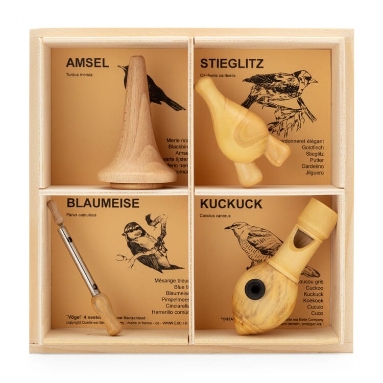 4 richiami di uccelli