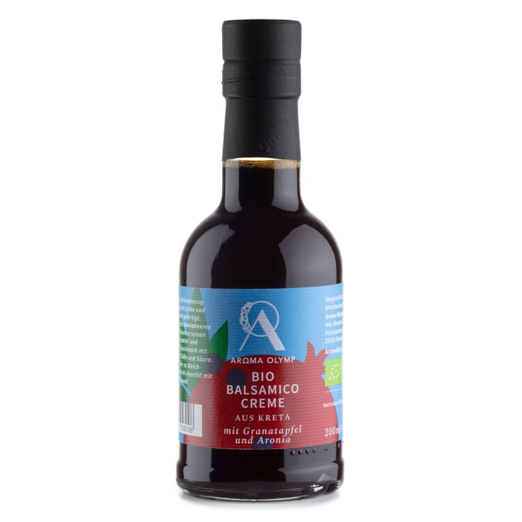 Økologisk balsamico-creme med granatæble og aronia