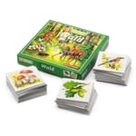 Gioco di memoria sulla natura Foresta