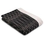 Colcha rombo Gris oscuro-rosa