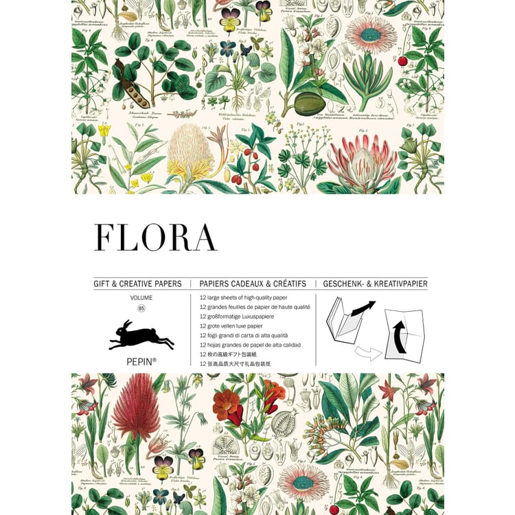 Inpakpapier PEPIN, Flora