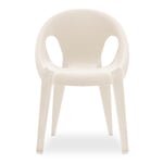 Chaise avec accoudoirs Bell Chair Blanc