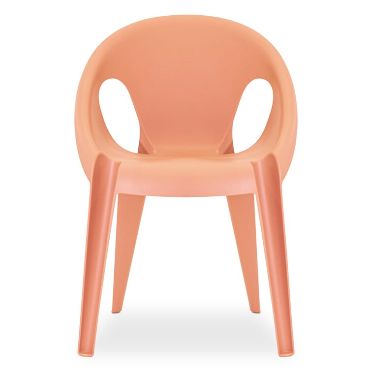 Chaise avec accoudoirs Bell Chair, Orange