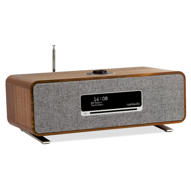 Ruark Audio table-top stereo system R3 Walnut