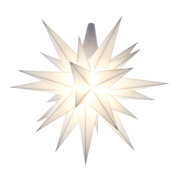 Étoile de Herrnhut 13 cm, Blanc