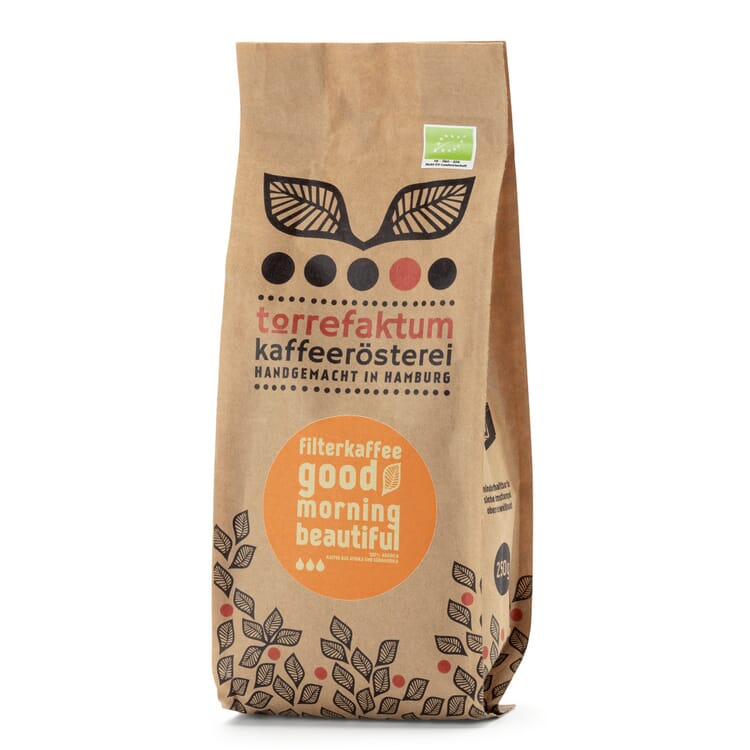 Økologisk filterkaffe Good Morning Beautiful