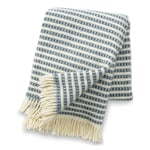 Olle lamswollen deken Blauw