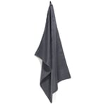 Tela de vidrio jacquard de lino Gris pizarra